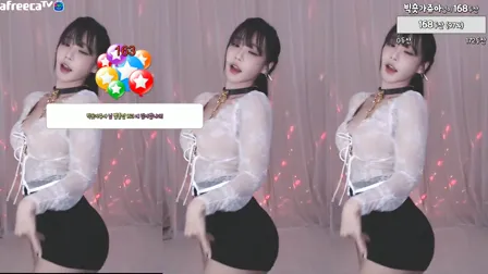 AfreecaTV主播韩璐BJ하루2022年1月22日直播视频舞蹈剪辑151901